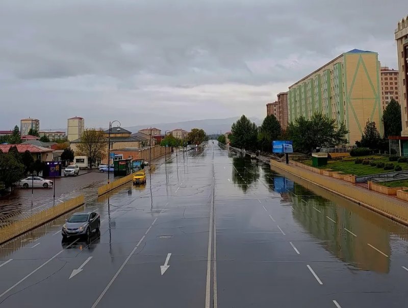 Naxçıvan və rayonlarında yağıntılı hava qeydə alınıb
