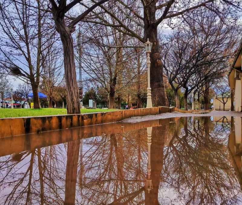 Naxçıvanda bəzi ərazilərdə güclü yağıntı müşahidə edilib