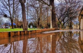 Naxçıvanda bəzi ərazilərdə güclü yağıntı müşahidə edilib