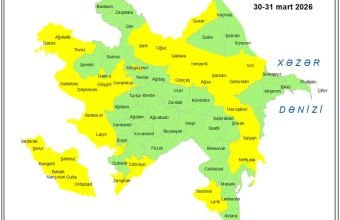 Naxçıvanda güclü külək gözlənilir