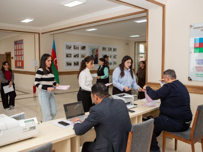 Naxçıvanda məktəblərdə vakant olan bu vəzifəyə qəbul üçün test imtahanı keçirilib -