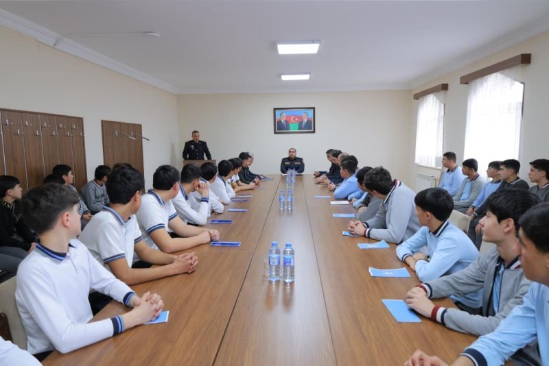 Naxçıvanda məktəblilər üçün növbəti maarifləndirici görüş təşkil olunub -