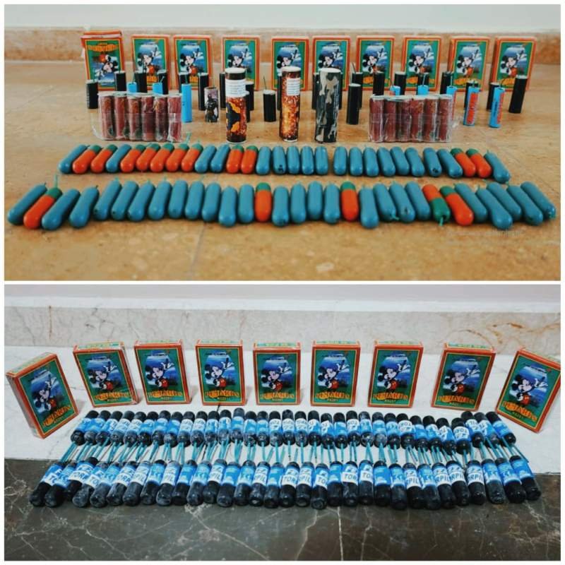 Naxçıvanda pirotexniki vasitələrin qanunsuz satışı ilə məşğul olan şəxslər saxlanılıblar