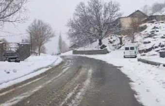 Naxçıvanın dağlıq ərazilərində qar örtüyünün hündürlüyü 107 sm-ə çatıb