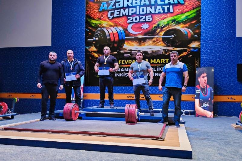 Naxçıvanlı idmançı növbəti dəfə Azərbaycan çempionu olub