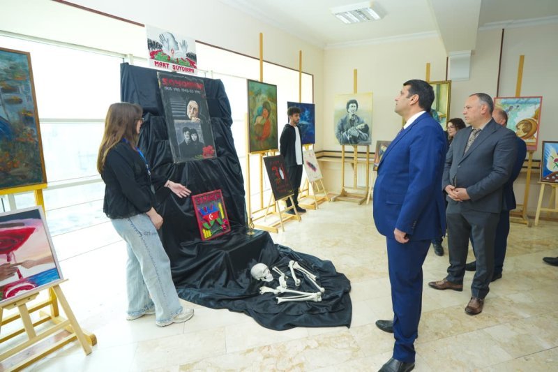 NDU-da 31 Mart – Azərbaycanlıların Soyqırımı Günü yad edilib -