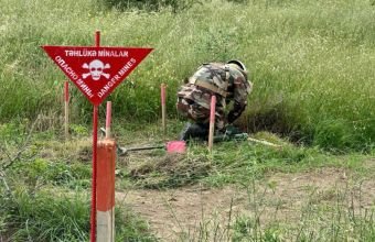 Ötən həftə nə qədər ərazi minalardan təmizlənib?