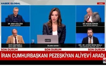 Pezeşkianın Prezident İlham Əliyevə zəngi "Haber Global"da müzakirə edilib -