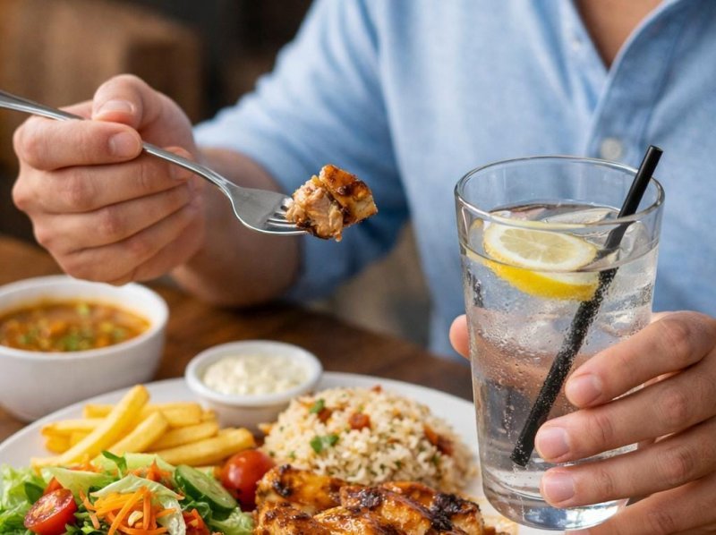 Qida ilə birlikdə maye qəbul etmək düzgündürmü? –