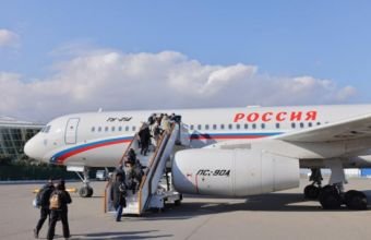 Rusiya FHN-in təyyarəsi Rusiya vətəndaşlarını Azərbaycandan təxliyə edir