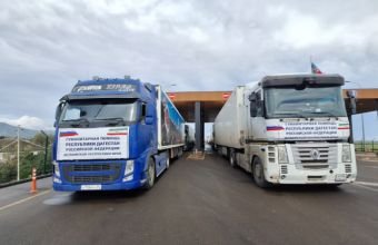 Rusiyadan İrana göndərilən növbəti yardım Cənub-Astara dövlət sərhədindən buraxılış məntəqəsinə daxil olub