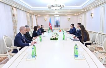 Sahibə Qafarova Mixay Popşoi ilə görüşüb