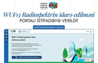 WUF13 Radiospektrin İdarə Edilməsi Portalı istifadəyə verilib