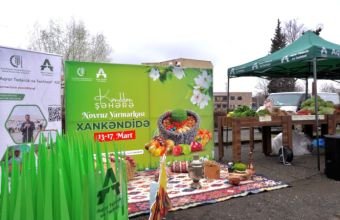 Xankəndidə "Kənddən Şəhərə" Novruz yarmarkası keçirilir -