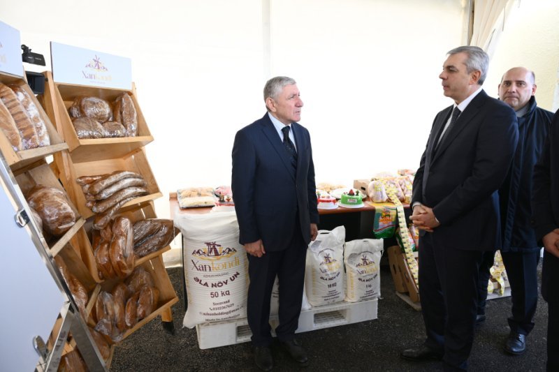 Xocavənd rayonunda bağçılıq təsərrüfatına baxış keçirilib