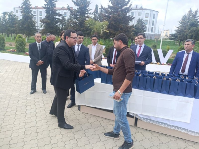 Xocavənd şəhərində daha 64 ailəyə evlərinin açarları təqdim olunub -