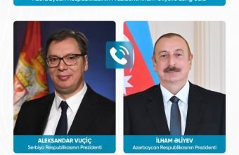 Aleksandar Vuçiç İlham Əliyevə zəng edib
