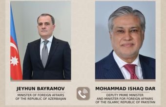 Azərbaycan və Pakistan XİN başçıları arasında telefon danışığı olub
