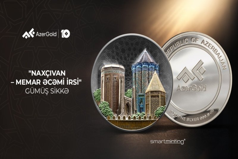 “AzerGold” Əcəmi Naxçıvaninin irsinə həsr olunan xatirə sikkəsi hazırlayıb