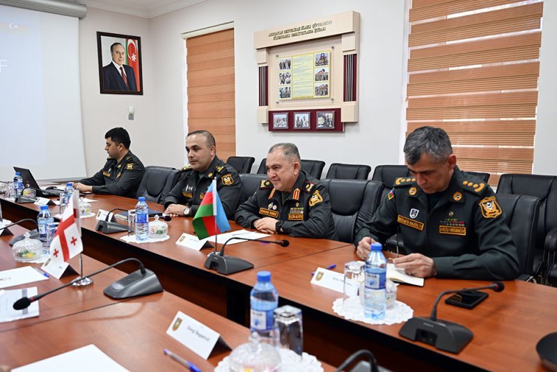 Bakıda Azərbaycan və Gürcüstanın hərbi hüquqşünaslarının işgüzar görüşü keçirilib -
