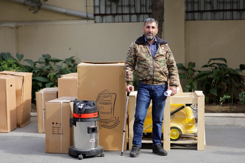 Bu il 85 müharibə veteranı üçün kiçik bizneslər qurulub