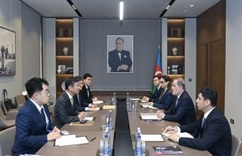 Ceyhun Bayramov Cin-Hyon Paiki qəbul edib