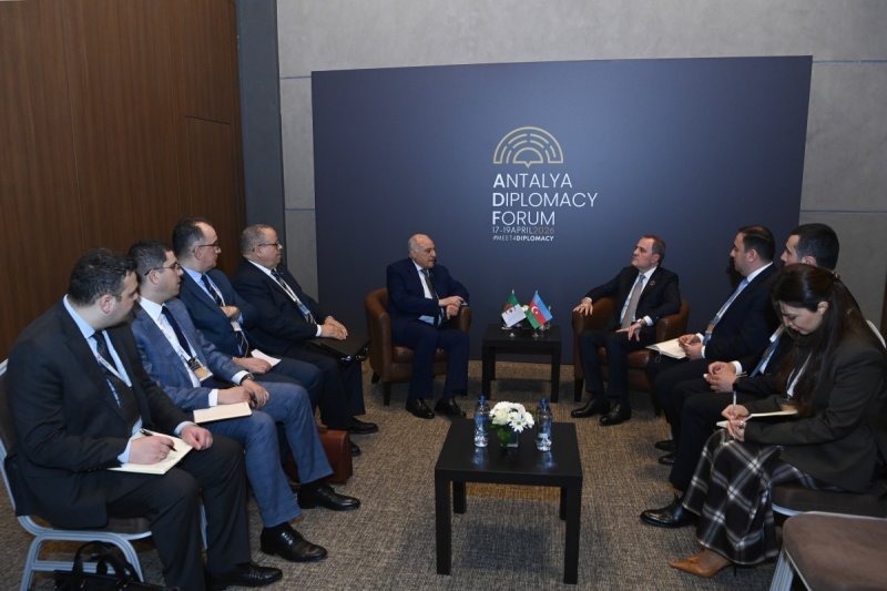 Ceyhun Bayramov Əhməd Attaf ilə görüşüb