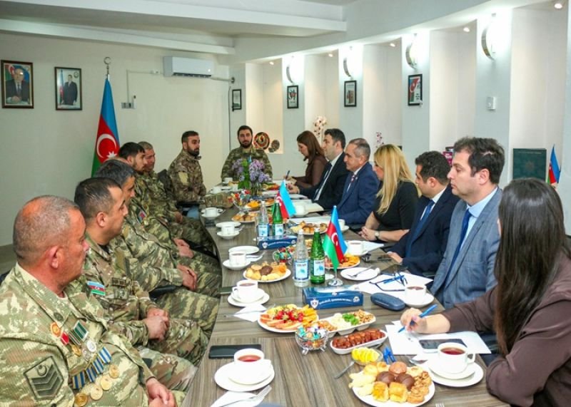 Daha bir qrup qazi reabilitasiya olunaraq əvvəlki sağlamlıqlarına qovuşub