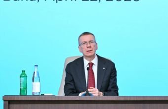 Edqars Rinkeviçs: Latviya Azərbaycanla əməkdaşlığı genişləndirməyə hazırdır