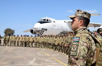 “EFES - 2026” təliminə cəlb edilən hərbi qulluqçularımız Türkiyəyə yola düşüblər