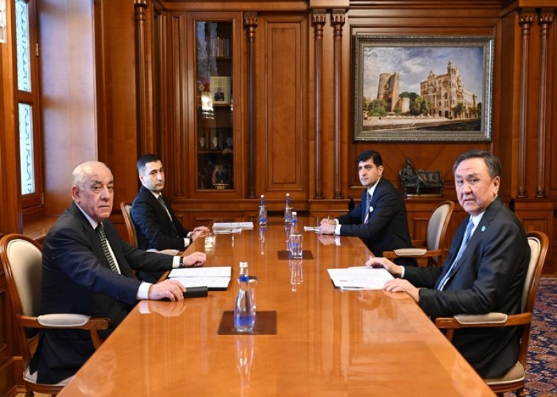 Əli Əsədov Türk Dövlətləri Təşkilatının Baş katibi ilə görüşüb