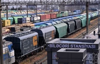 Ermənistana Rusiya taxılı daşıyan yük qatarı Biləcəridən yola düşüb -