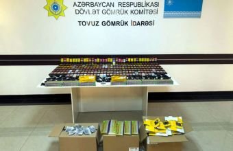 Gömrük postunda 243 ədəd mobil telefon aşkar edilib