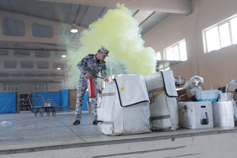 Gömrükçülərə fövqəladə hallar zamanı davranış və təxliyə qaydaları aşılanıb -