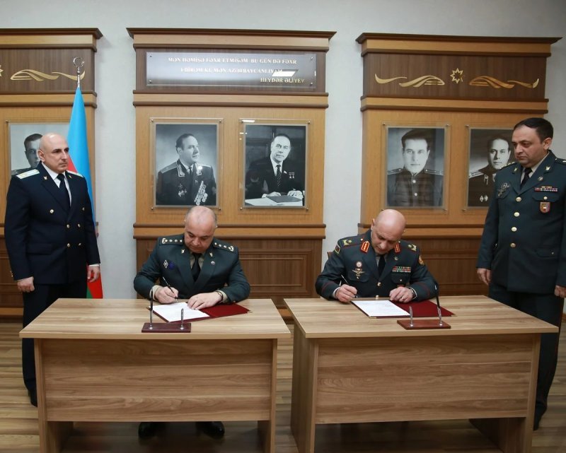 Hərbi Prokurorluq və Milli Müdafiə Universiteti arasında memorandum imzalanıb
