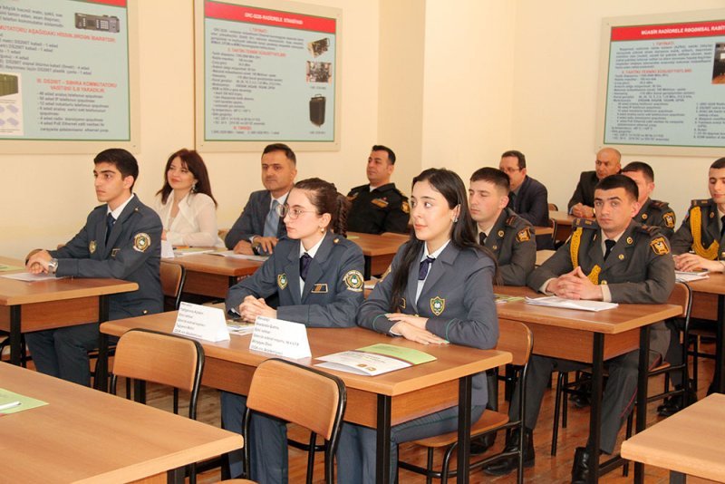 Heydər Əliyev adına Hərbi İnstitutda konfrans keçirilib