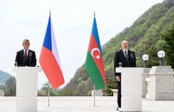 İlham Əliyev: Çexiya ilə çox fəal siyasi dialoqumuz var