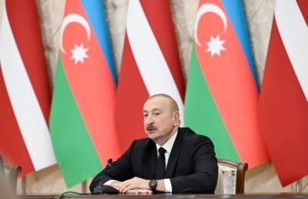 İlham Əliyev: Əminəm ki, Latviya Prezidentinin bu səfəri ikitərəfli imkanlar üçün yaxşı fürsətlər yaradacaq