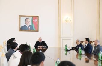 İlham Əliyev: Güləş çempionatında medalçılar arasında qızların olmasına çox şadam