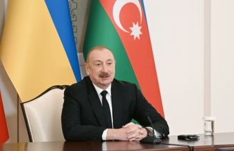İlham Əliyev: Həm Azərbaycanda, həm də Ukraynada hərbi sənaye kompleksi inkişaf edir