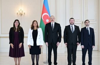 İlham Əliyev Kolumbiyanın Azərbaycana yeni təyin olunmuş səfirini qəbul edib -