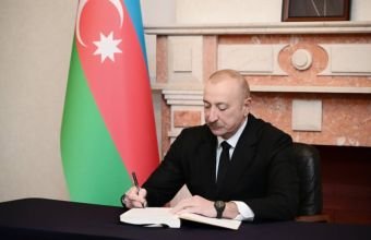 İlham Əliyev Rəcəb Tayyib Ərdoğana başsağlığı verib