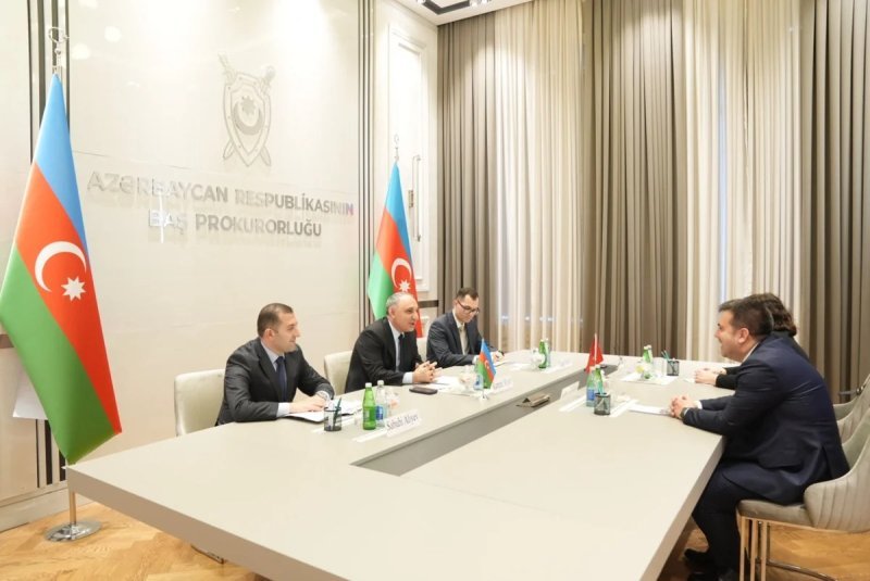 Kamran Əliyev Can Tuncayın rəhbərlik etdiyi heyəti qəbul edib