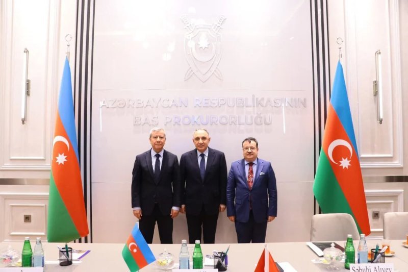 Kamran Əliyev Türkiyə Ali Məhkəməsinin nümayəndə heyətini qəbul edib