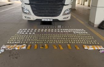 Keçən ay sərhəddə yarım tondan çox narkotik vasitə aşkarlanıb