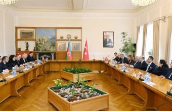 Konstitusiya Məhkəməsində Türkiyə Respublikası Ali Məhkəməsinin Baş prokuroru ilə görüş keçirilib