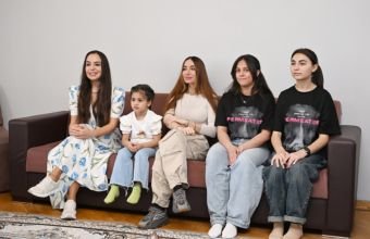 Leyla Əliyeva və Arzu Əliyeva Şəkidə uşaq evi sosial xidmət müəssisəsində olublar -