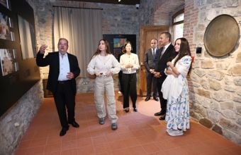 Leyla Əliyeva və Arzu Əliyeva Şəkidə yenilənmiş tarixi abidələrin açılış mərasimində iştirak ediblər -