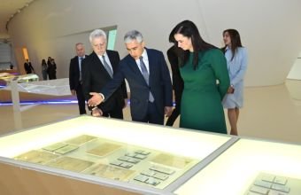 Litvanın Baş naziri Heydər Əliyev Mərkəzində olub -