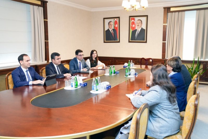 Ceyhun Cəlilov Mariya Viktoriya Romero Kabalyero ilə görüşüb -